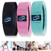 Thumbnail for Workout Resistance Bands Loop Set Fitness Yoga Legs & Butt Workout Exercise Band