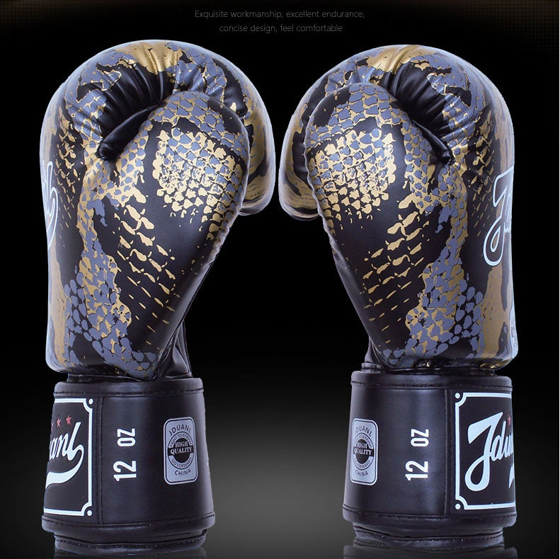 Python pattern boxing gloves