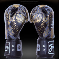 Thumbnail for Python pattern boxing gloves