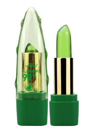 Thumbnail for Aloe Vera Gel Color Changing Lipstick Gloss Moisturizer Anti-drying Desalination Fine-grain Lip Blam Care