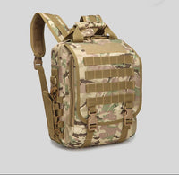 Thumbnail for Army fan tactical camouflage backpack shoulders