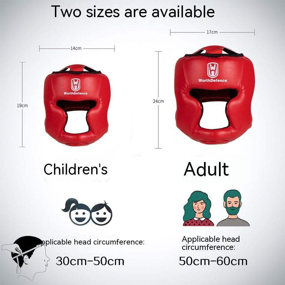 Boxing Headgear Children's Face Care Training Protective Gear