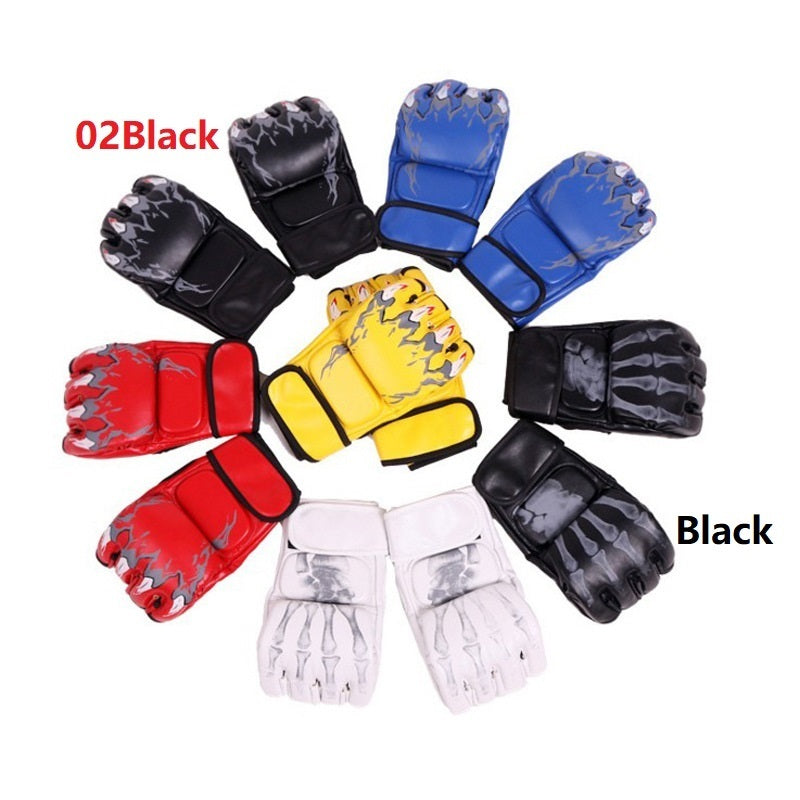 Sandbag Fighting Training Thickened Boxing Half Finger Gloves