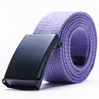 Thumbnail for Candy-colored fashionable canvas belts for men and women