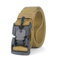 Thumbnail for NEW Military Equipment Combat Tactical Belts for Men US Army Training Nylon Metal Buckle Waist Belt Outdoor Hunting Waistband