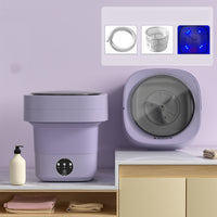 Thumbnail for Mini Foldable Washing Machine Portable Mini Socks Underwear Panties Washing Machine Big Capacity 3 Models With Spinning Dry Gadgets