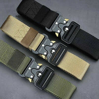 Thumbnail for PREMIUM Men Casual Military Belt Tactical Waistband Rescue Rigger Nylon Belt USA