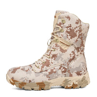 Thumbnail for Men's Camo Outdoor Casual High Top Tactical Military Boots