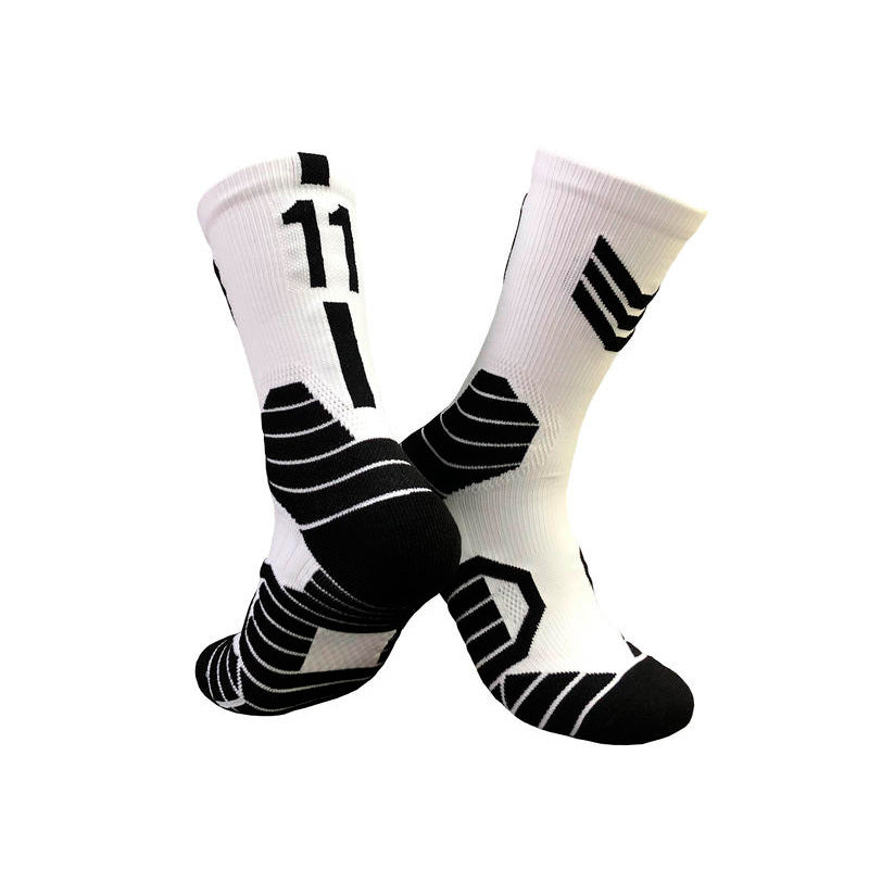 Superstar basketball socks