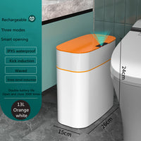 Thumbnail for Smart Trash Can With Lid For Bedroom And Living Room Kitchen Storage Box Trash Can Induction Small Car Box Automatic Smart Dustbin Smart Trash Bin