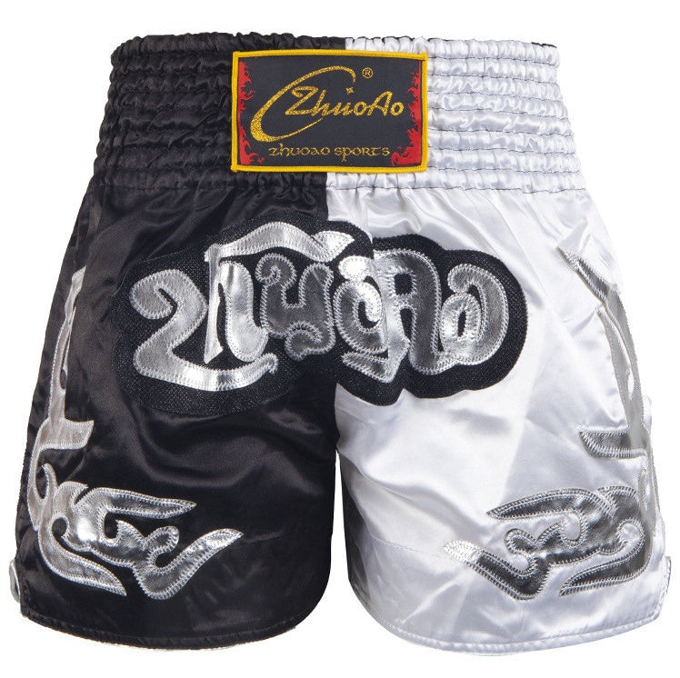 Boxing Sanda Training Fighting Shorts Male