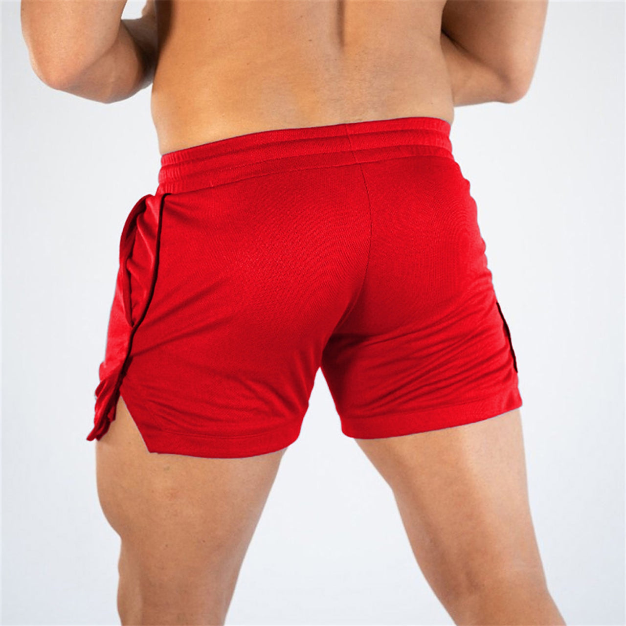 Men's Summer Swim Trunks Sexy Training Fitness Workout Pants Swimwear