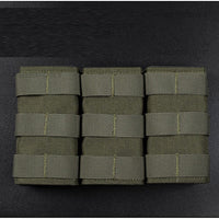 Thumbnail for High Triple MOLLE Accessory Kit Tactical Vest Front Installation Function Kits Expansion Accessory Bag