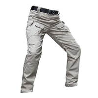 Thumbnail for Spring And Autumn Waterproof Multi-pocket Sports Loose Tactical Casual Pants