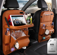 Thumbnail for Pad-Bag Organizer Tray Car-Seat Car-Trash-Can Auto-Accessories Foldable Table Travel