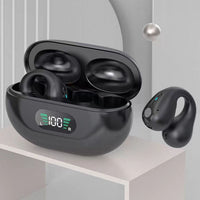 Thumbnail for Bone Conduction Headphones TWS Earbuds Ear Clip Bluetooth 5.3 Touch Wireless Earphone In-Ear Bass HIFI Sports Headset