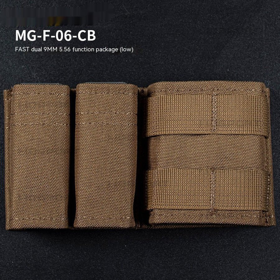 9MM 556 Parallel MOLLE Accessory Kit CS Tactical Multifunction Storage Bag